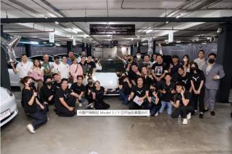 特斯拉上海超级工厂生产的Model 3和Model Y开始向泰国的消费者交付