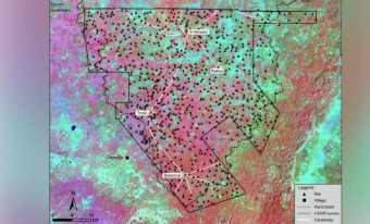 美国研究人员使用激光测绘技术 发现了一个650平方英里的玛雅遗址