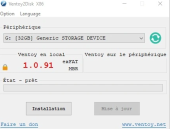 开源装机工具Ventoy 1.0.91发布 可读取卷容量大于256TB的磁盘