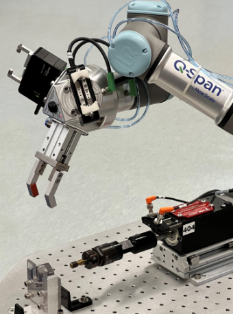 机器人螺纹验证增强了Q-Span自动测量系统功能 包括螺纹量规、激光测微计等