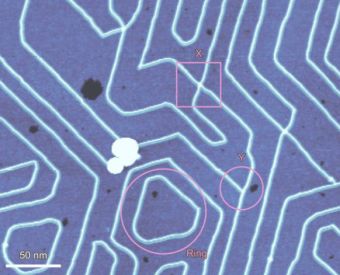 研究人员使用脉冲激光沉积设计自集成原子量子线以形成纳米网络