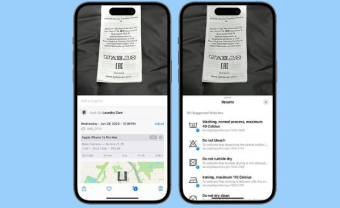 iOS 17图像查询功能 可从照片App辨识衣物洗涤标示与汽车功能符号