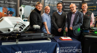 布拉德福德大学接收高端 3D 移动测绘系统