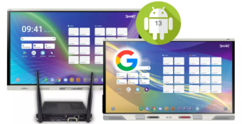 SMART Technologies宣布将在具有谷歌EDLA认证的Android 13上运行