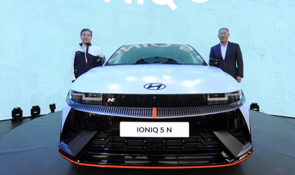 现代汽车高性能N品牌首款量产高性能电动车IONIQ 5 N于2023英国·古德伍德速度节全球首秀