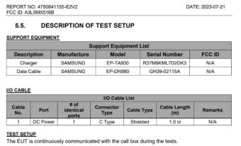 三星Galaxy Tab S9 FE平板通过FCC认证 搭载双扬声器+侧面指纹解锁