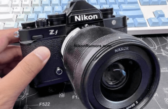 尼康新品Zf全画幅复古相机真机曝光：黑色相机机身、24.4MP BSI-CMOS传感器