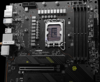 微星将推出Z790 MAX主板：拥有双8pin电源连接器、四个DDR5 DIMM插槽