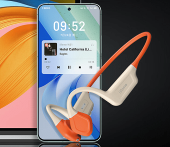 魅蓝推出W51骨传导运动蓝牙耳机：支持蓝牙5.3连接 双设备连接