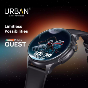Urban推出Quest蓝牙智能手表 配备1.43英寸Super AMOLED显示屏