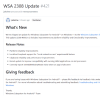 微软Win11安卓子系统WSA 2308.40000.1.0更新推送 Localhost loopback支持本地网络访问实验功能