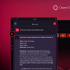 Opera GX浏览器已集成Aria聊天机器人 需要设置中启用“Early Bird”选项
