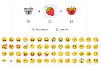 谷歌的表情符号混搭制作工具现已在搜索中可用