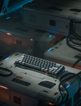 凯华&赛凡将推《流浪地球 2》主题机械键盘：型号为MPE65 将于9月中旬开售