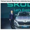 斯柯达正式进入越南市场 年销售潜力将超过4万辆