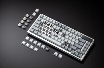 ROG夜魔机械键盘月耀白上架 采用白、灰色拼接键帽设计