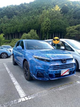 本田CR-V氢燃料版谍照曝光：拥有新的车头设计 六边形中网被取消
