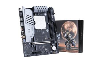 尔英推出新款板载CPU B760M主板 搭配全新升级的复合型铝合金散热装甲