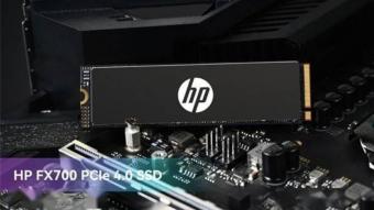 惠普推出FX700 SSD：搭载高性能4通道 PCIe Gen4x4主控 支持全新 NVMe 2.0传输协议