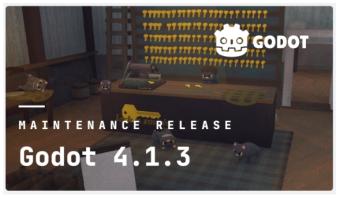 开源引擎Godot推出4.1.3版本 修复了其他目标平台上的各种错误
