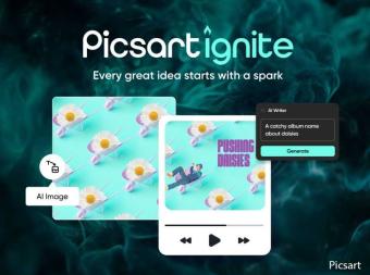 Picsart推出了一套人工智能驱动的工具 可让您生成视频、背景、GIF等