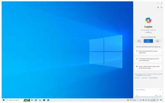 微软将人工智能驱动的Copilot引入Windows 10