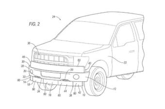 福特为其大型SUV和皮卡申请了充气保险杠专利