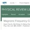 科学家利用磁力系统实现磁振子频率梳