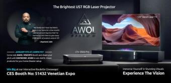AWOL Vision在CES 2024上推出尖端家庭影院投影仪