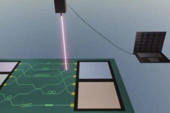 可重写光子芯片使用相变材料