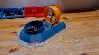HOTSHOT 3D打印气垫船的速度非常快