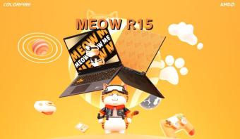 COLORFIRE推出MEOW Cat主题游戏笔记本电脑