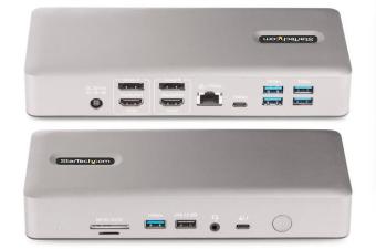 StarTech推出支持四屏的15合1 Thunderbolt 4/USB4扩展坞