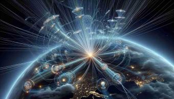 开创性的量子通信：太空牵引光纤超越地球极限