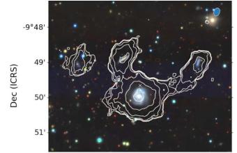天文学家在不到三个小时内发现了49个新星系