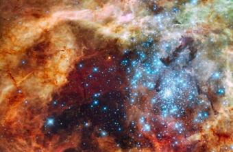 美国宇航局哈勃望远镜对年轻恒星的三年研究进入新篇章