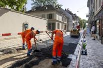 瑞士电信将扩大光纤网络扩建道路工程