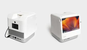 设计师通过3D打印整理办公桌 向初代Apple Macintosh致敬