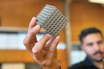 3D打印钛超材料拥有“超自然”强度
