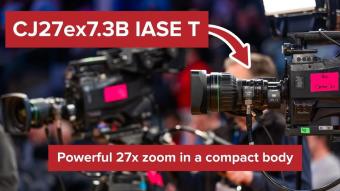 佳能推出CJ27ex7.3B镜头 具备27倍光学变焦